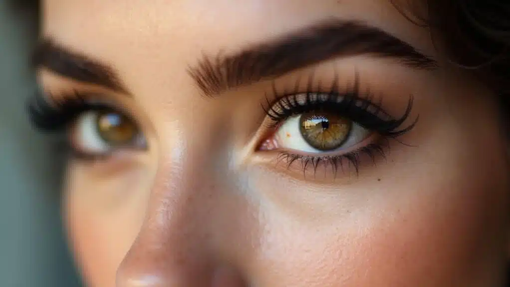 mühelose Eleganz lebendige Wimpern
