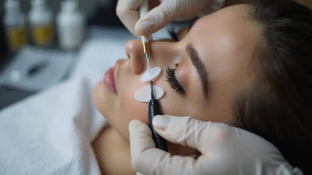 Wimpernlifting-Behandlungsservices