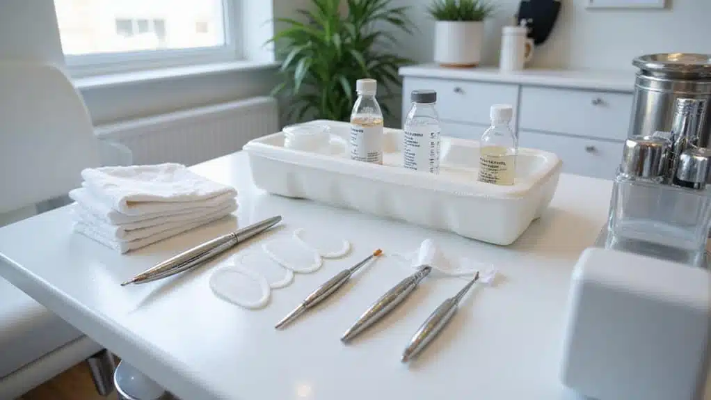 Sicherheitsprotokolle für Wimpernlifting