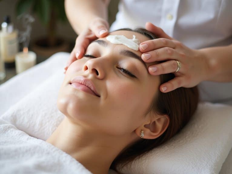 professionelle Salon-Hautpflege