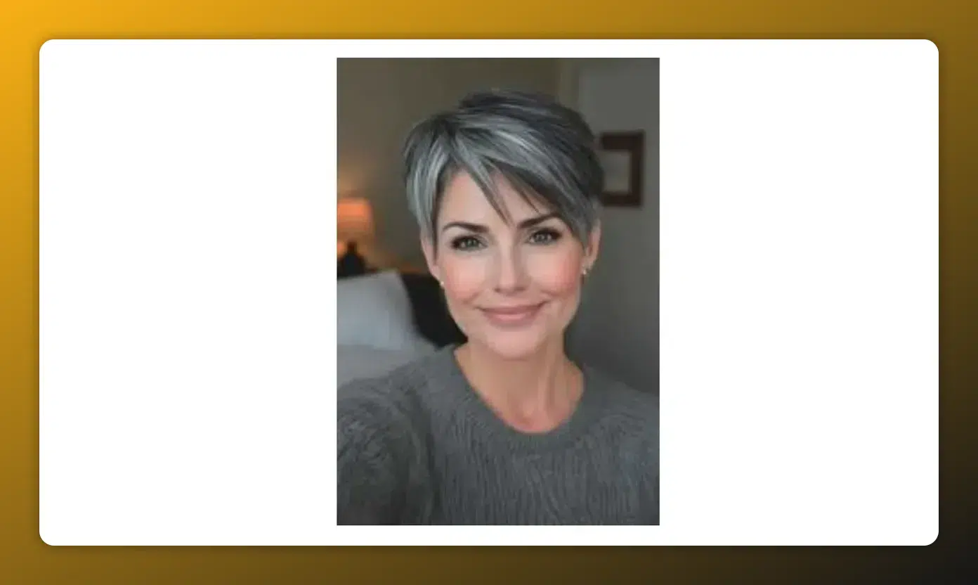 Hair Queens & Kings: Kurzhaarschnitt mit seitlich gestufter Ponypartie und sichtbarer Textur, frontal Kurzhaarschnitt mit seitlich gestufter Ponypartie und sichtbarer Textur, frontal