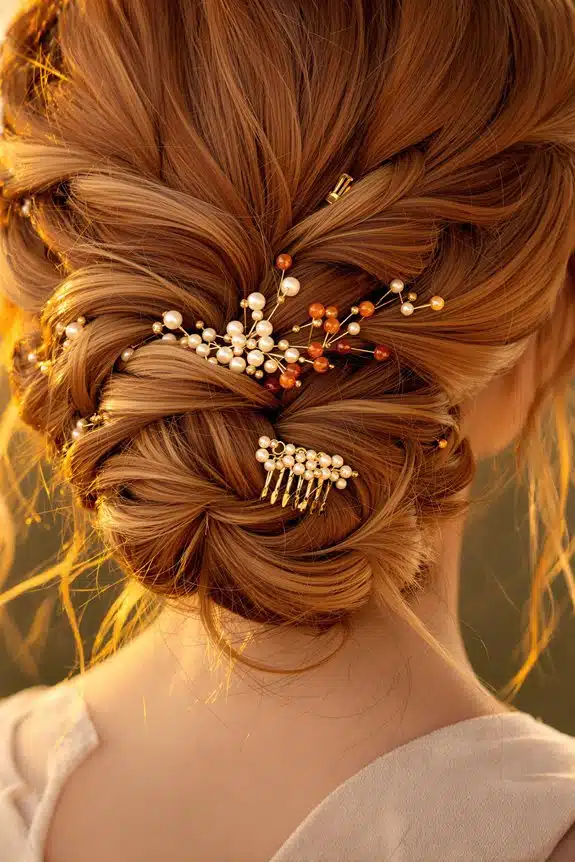 warme Blondtöne dominieren das Styling